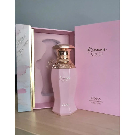 Afnan Kiaana Crush Eau de Parfum 100 ml – Perfume Femenino Oriental‑Amaderado Cálido