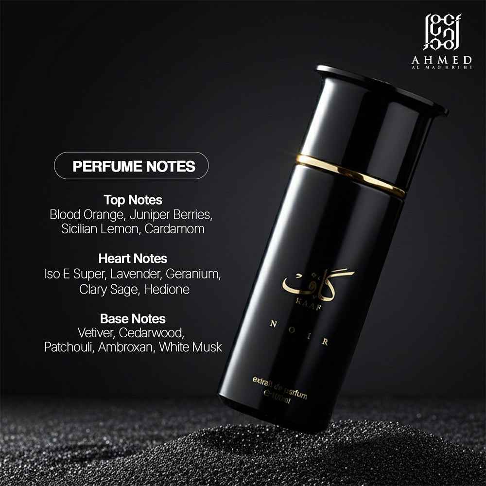 Ahmed Al Maghribi - Kaaf Noir 100ml Extrait de Parfum