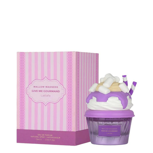 Lattafa – Give Me Gourmand , Mallow Madness - Neyi Essence  Perfumes Arabes Canarias