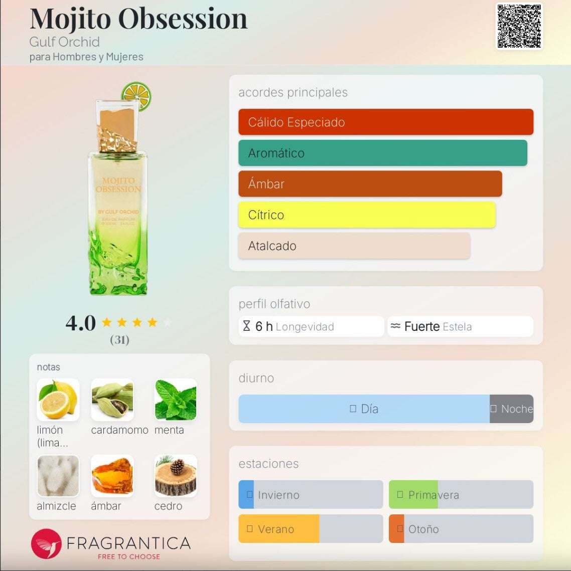 PRÓXIMAMENTE - Gulf Orchid Mojito Obsession