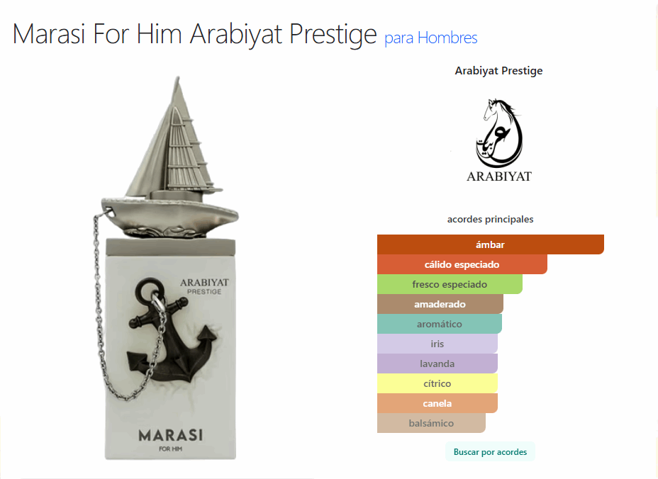 Arabiyat Prestige Marasi For Him EDP 100 ml – Perfume Masculino Intenso