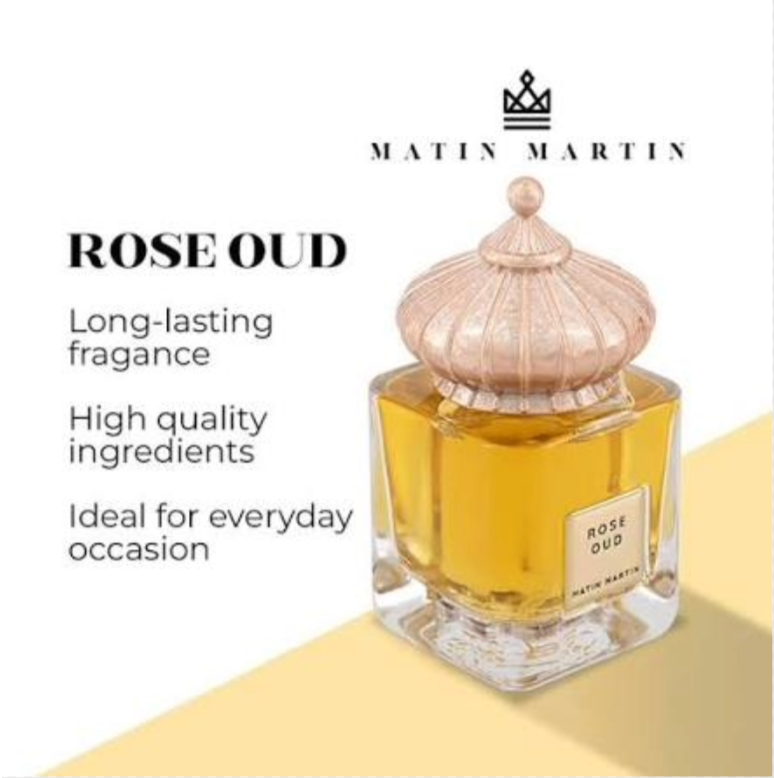 Matin Martin - Rose Oud 100ml Eau de Parfum
