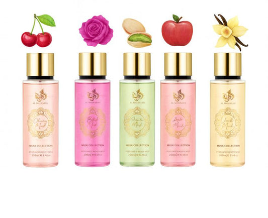 Al Wataniah – Musk Collection – Vanilla Musk Body Mist 250 ml | Neyi Essence - Neyi Essence