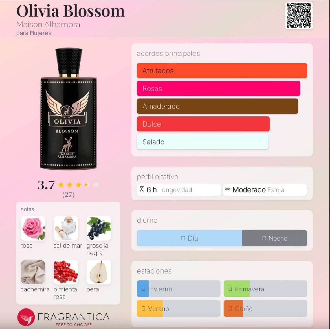 Maison Alhambra Olivia Blossom