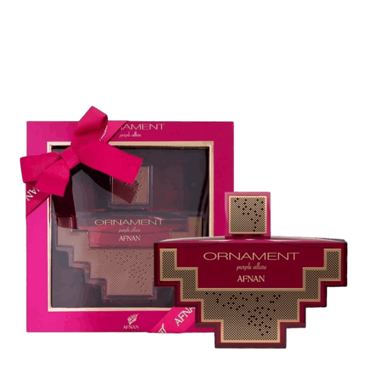Afnan Ornament Purple Allure EDP 100 ml – Perfume Femenino Floral‑Frutal Dulce