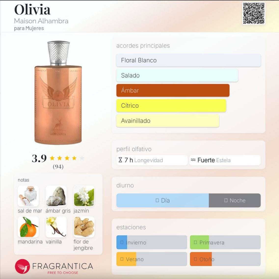 Maison Alhambra Olivia