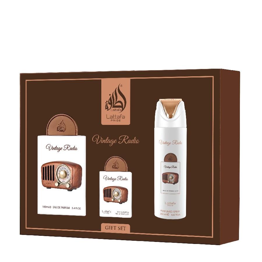 Lattafa Pride Gift Set - Vintage Radio
