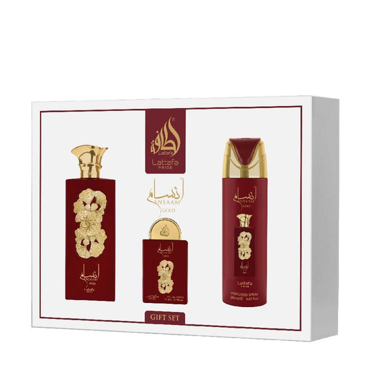 Lattafa Pride  Gift Set - Ansaam Gold