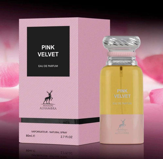 Maison Alhambra Pink Velvet – Perfume Árabe Original para Mujer