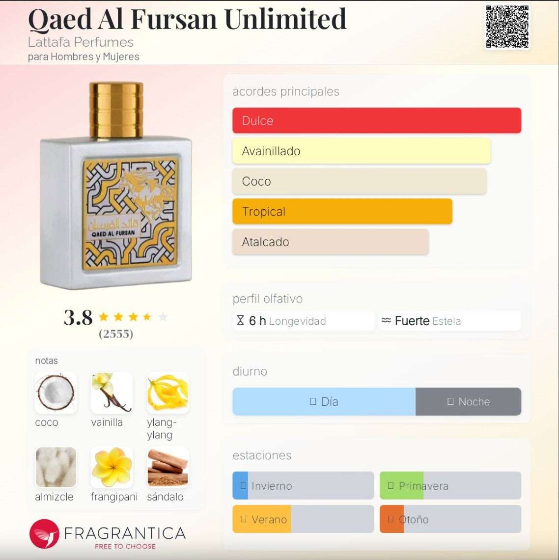 Lattafa - Qaed al Fursan Unlimited