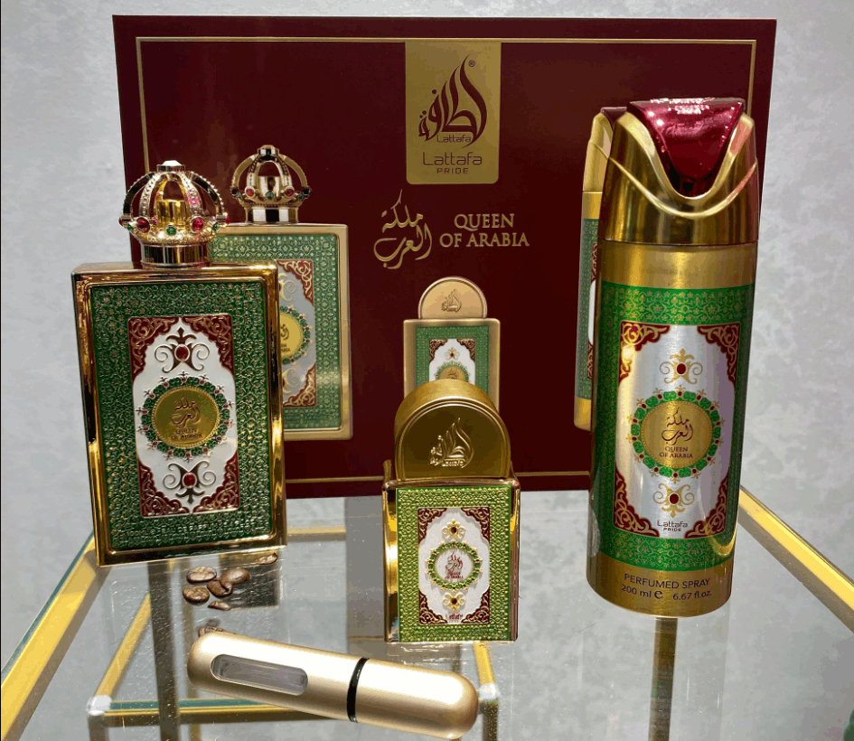 Lattafa Pride - Gift Set Queen of Arabia - Neyi Essence  Perfumes Arabes Canarias