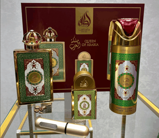 Lattafa Pride - Gift Set Queen of Arabia - Neyi Essence  Perfumes Arabes Canarias
