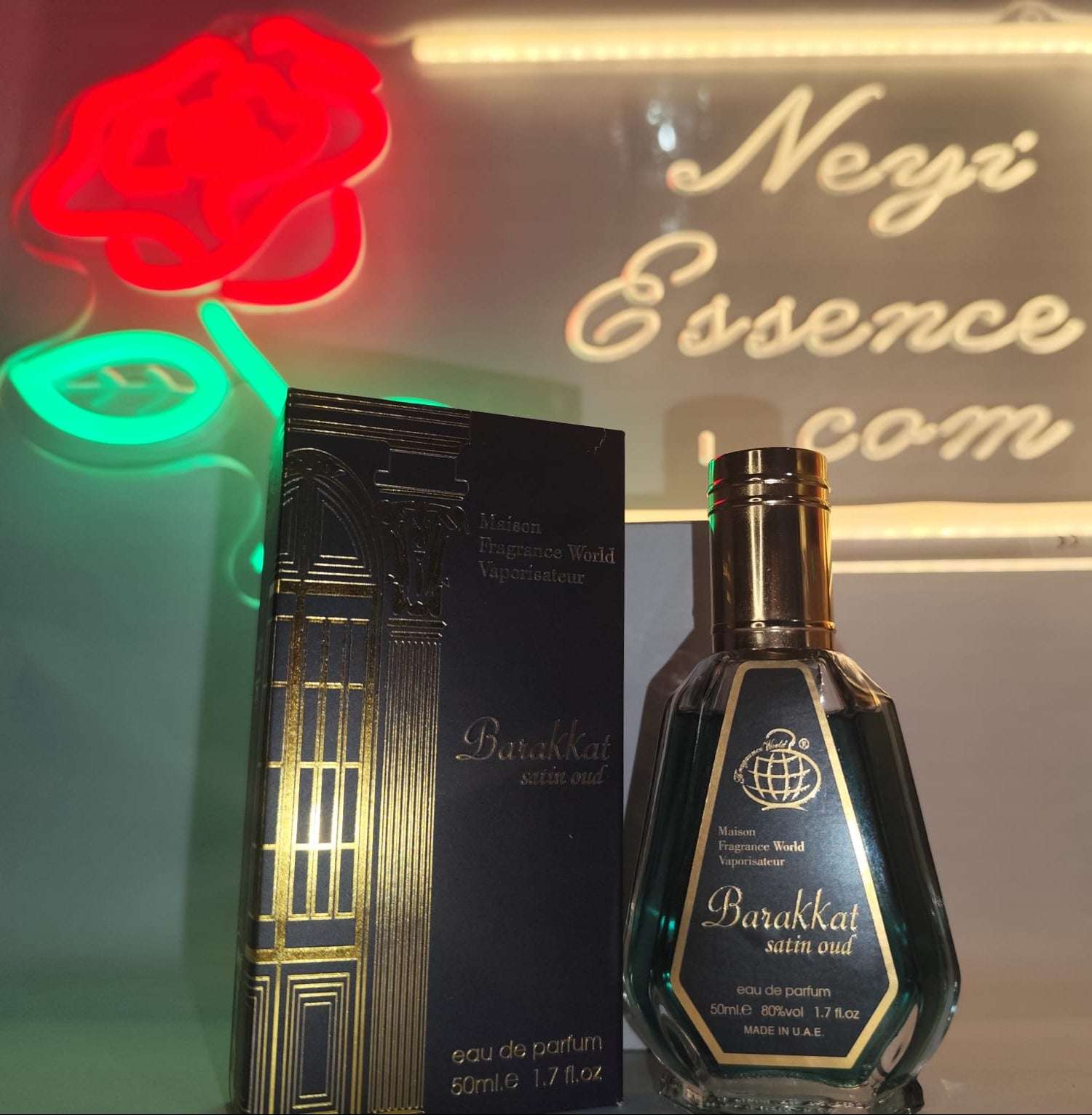 Fragrance World Barakkat Satin Oud – Perfume Árabe Original Unisex