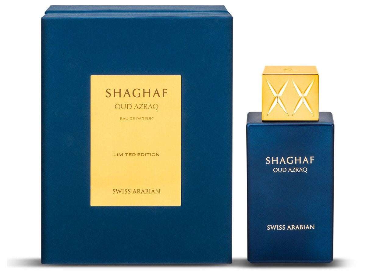 Swiss Arabian – Shaghaf Oud Azraq - Neyi Essence Perfumes Árabes