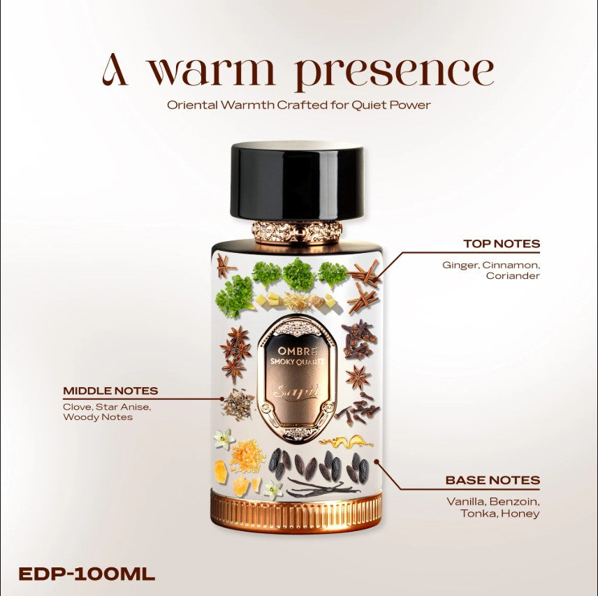 Sapil – Ombre Smoky Quartz 100ml | Primicia en Canarias Neyi Essence