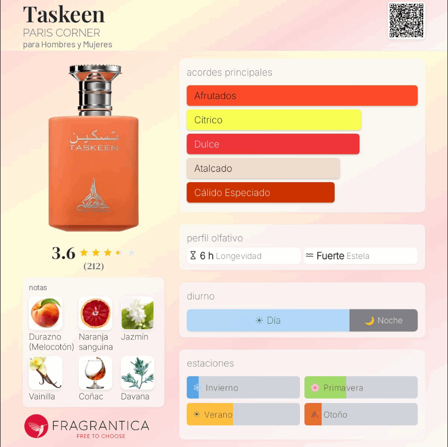 Paris Corner - Taskeen Eau de Parfum 100ml - Neyi Essence