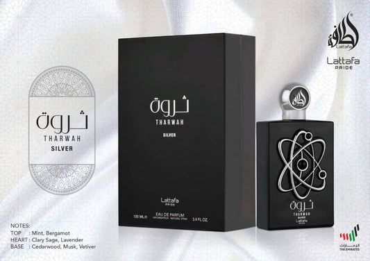 Lattafa Pride - Tharwah Silver | Neyi Essence - Neyi Essence  Perfumes Arabes Canarias