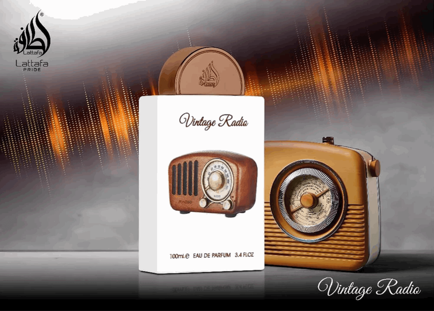 Lattafa Pride Vintage Radio - Neyi Essence Perfumes Árabes en Canarias Lattafa Pride Vintage Radio Neyi Essence Perfumes Árabes en Canarias Lattafa042 50.00