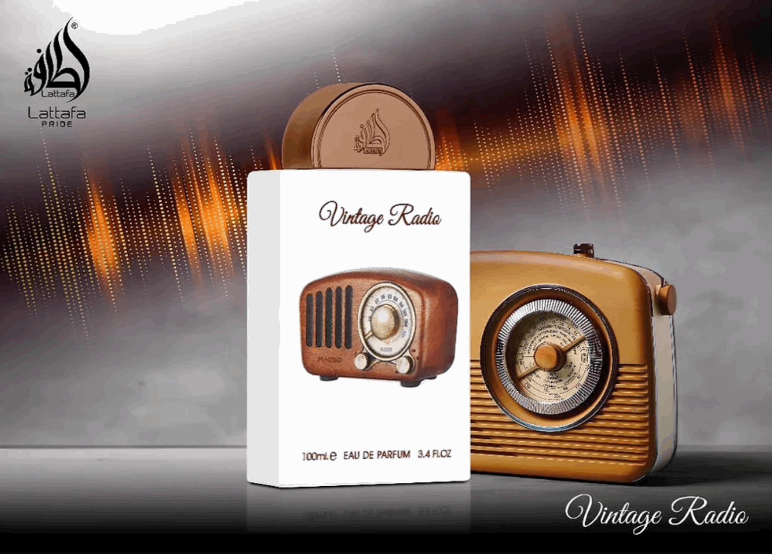 Lattafa Pride Vintage Radio - Neyi Essence Perfumes Árabes en Canarias Lattafa Pride Vintage Radio Neyi Essence Perfumes Árabes en Canarias Lattafa042 50.00