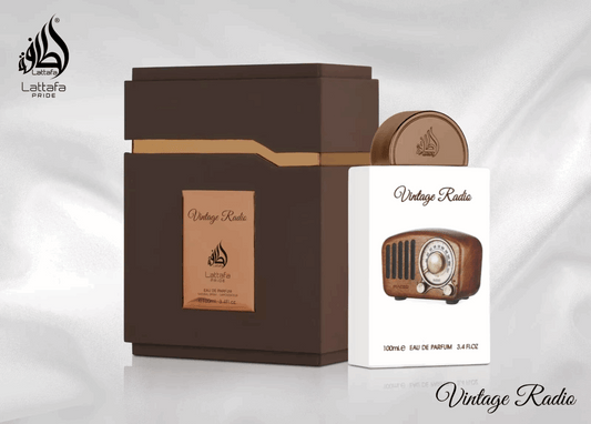 Lattafa Pride Vintage Radio - Neyi Essence Perfumes Árabes en Canarias Lattafa Pride Vintage Radio Neyi Essence Perfumes Árabes en Canarias Lattafa042 50.00