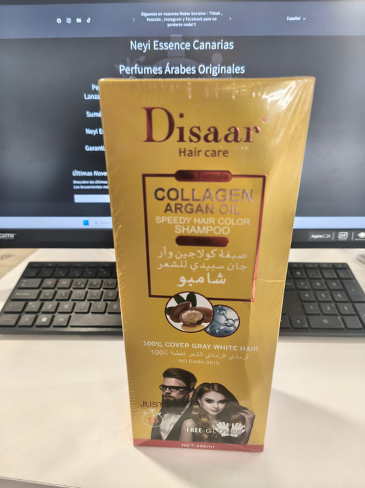 Disaar - Tinte en Champú Gold 400ml | Neyi Essence