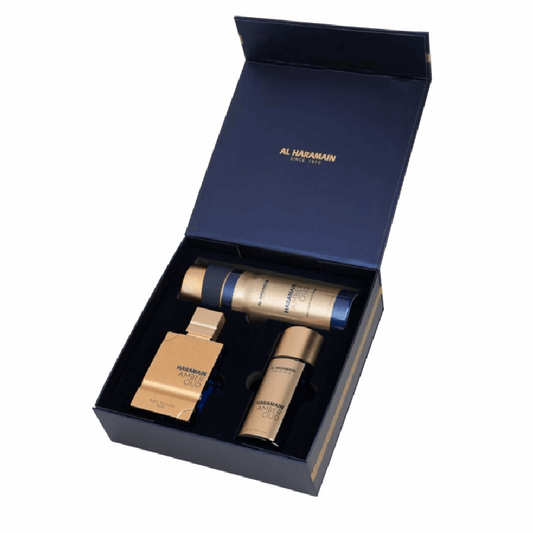 Al Haramain Amber oud Bleu Perfume Gift Set