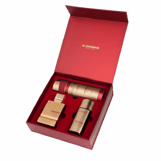 Al Haramain Amber oud Ruby Edition Perfume Gift Set