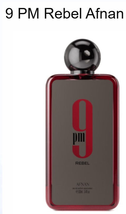 Afnan 9PM Rebel – Perfume Árabe Original para Hombre