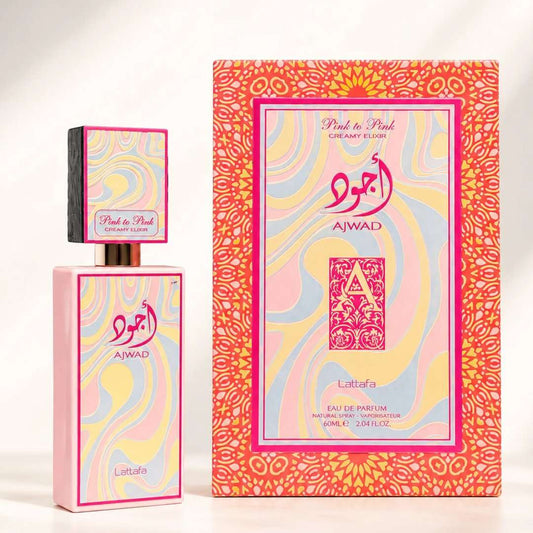 Lattafa - Ajwad Pink to Pink Creamy Elixir 60ml Eau de Parfum - Neyi Essence