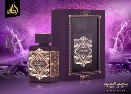 Lattafa Badee al Oud Amethyst – Perfume Árabe Original Unisex