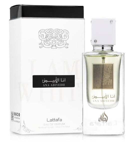 Lattafa Ana Abiyedh White – Perfume Árabe Original Unisex