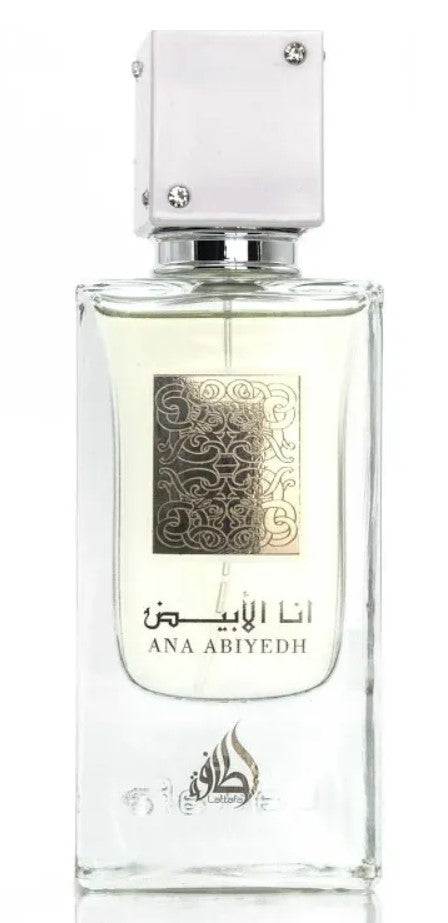 Lattafa Ana Abiyedh White – Perfume Árabe Original Unisex