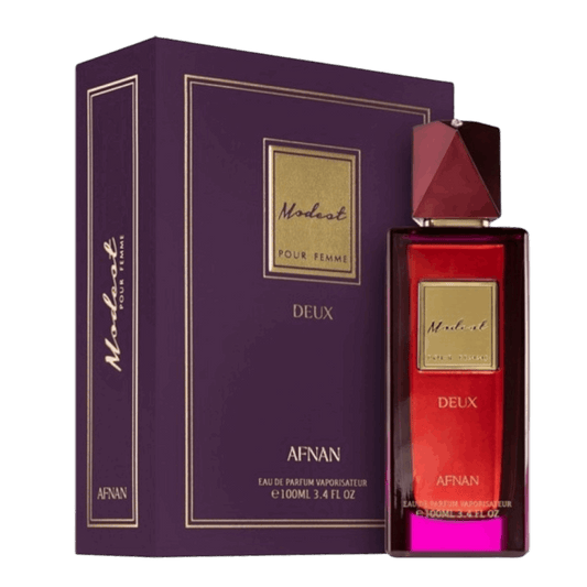 Afnan Modest Deux EDP 100 ml – Perfume Mujer Floral‑Gourmand