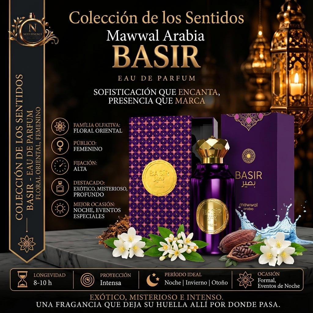 Mawwal Arabia - Basir 100ml Eau de Parfum