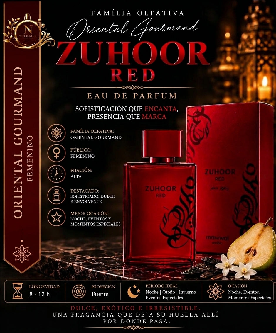 Mawwal Arabia - Zuhoor Red 100ml Eau de Parfum