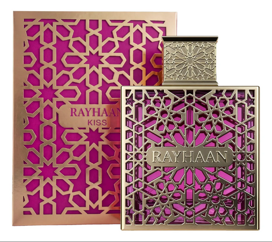 Rayhaan Kiss 100ml Perfume Femenino Floral‑Gourmand
