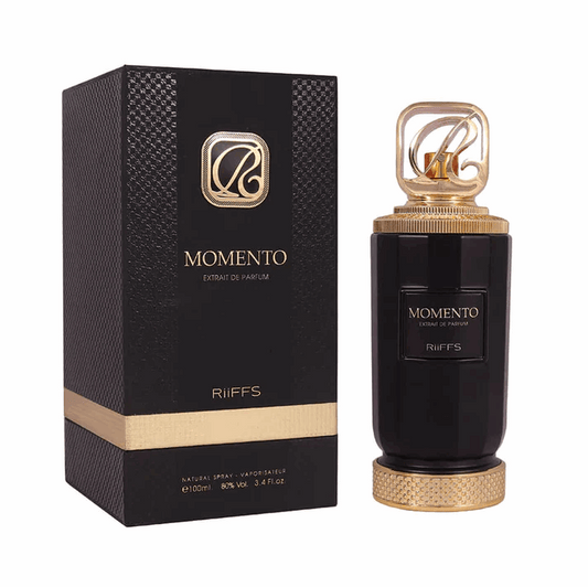 Riiffs Momento Extrait de Parfum Unisex 100 ml – Amaderado Especiado Dulce