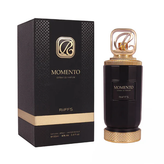 Riiffs Momento Extrait de Parfum Unisex 100 ml – Amaderado Especiado Dulce