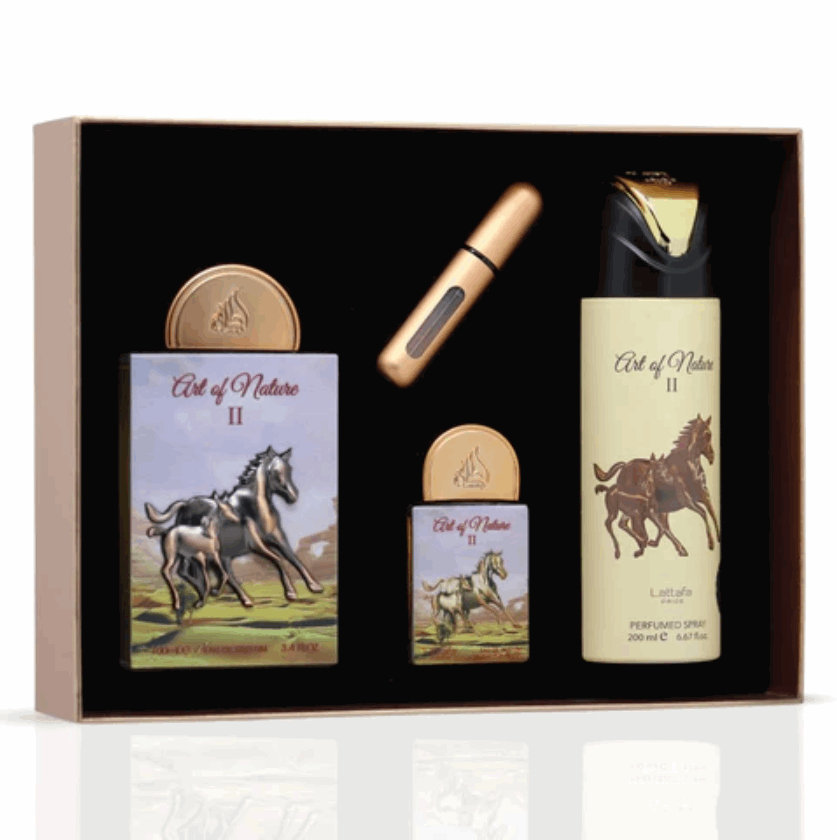 Lattafa - Art of Nature II Gift set - Neyi Essence  Perfumes Arabes Canarias