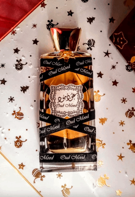 Lattafa - Oud Mood 100ml eau de parfum - Neyi Essence  Perfumes Arabes Canarias