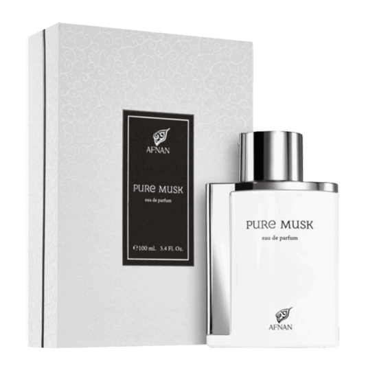 Afnan Pure Musk Eau de Parfum Unisex 100 ml – Perfume Unisex Almizclado Floral