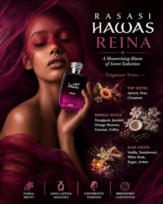 Rasasi - Hawas Reina 100ml Eau de Parfum