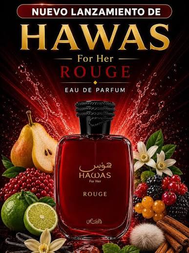 Rasasi - Hawas Rouge 100ml Eau de Parfum