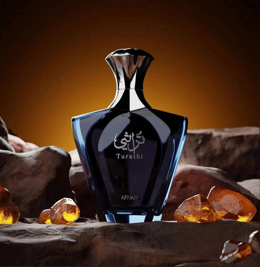 Afnan Turathi Blue – Perfume Árabe Original para Hombre