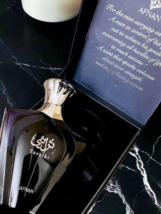 Afnan Turathi Blue – Perfume Árabe Original para Hombre