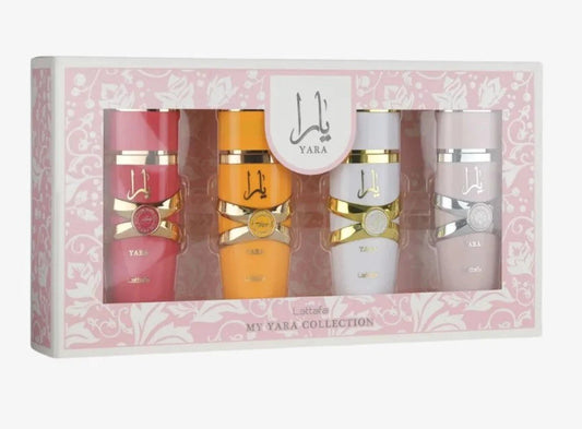 Pack Yara Collection 4 x 25ml - Neyi Essence Perfumes Árabes